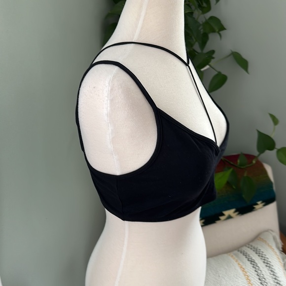Express • Black Strappy Bralette - Picture 3 of 7